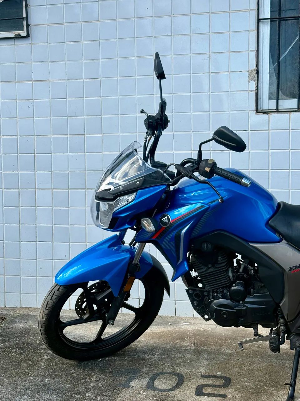 Haojue DK 150 Azul - Foto 3