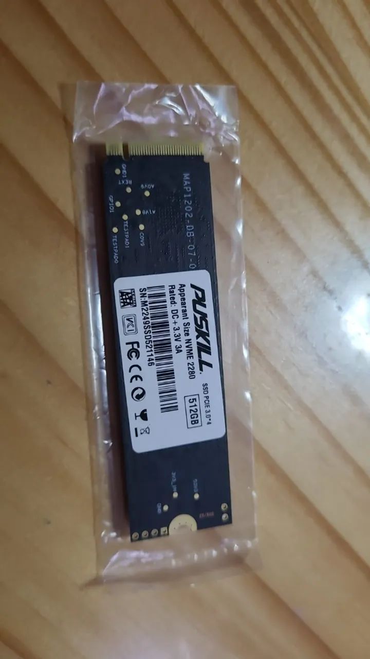 SSD NVME Puskill 512gb - Foto 4