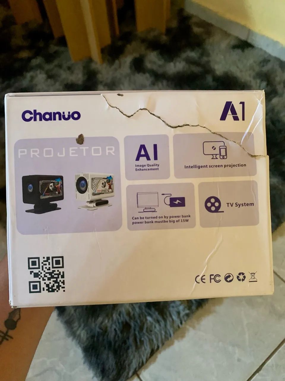 Projetor 4K chanuo  - Foto 2