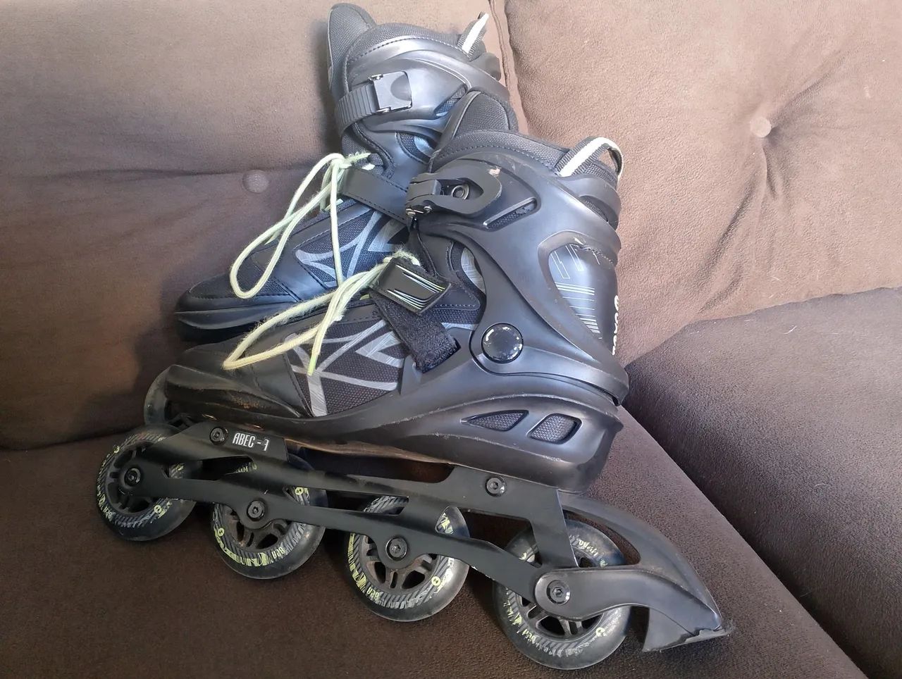 patins inline usado - Foto 3