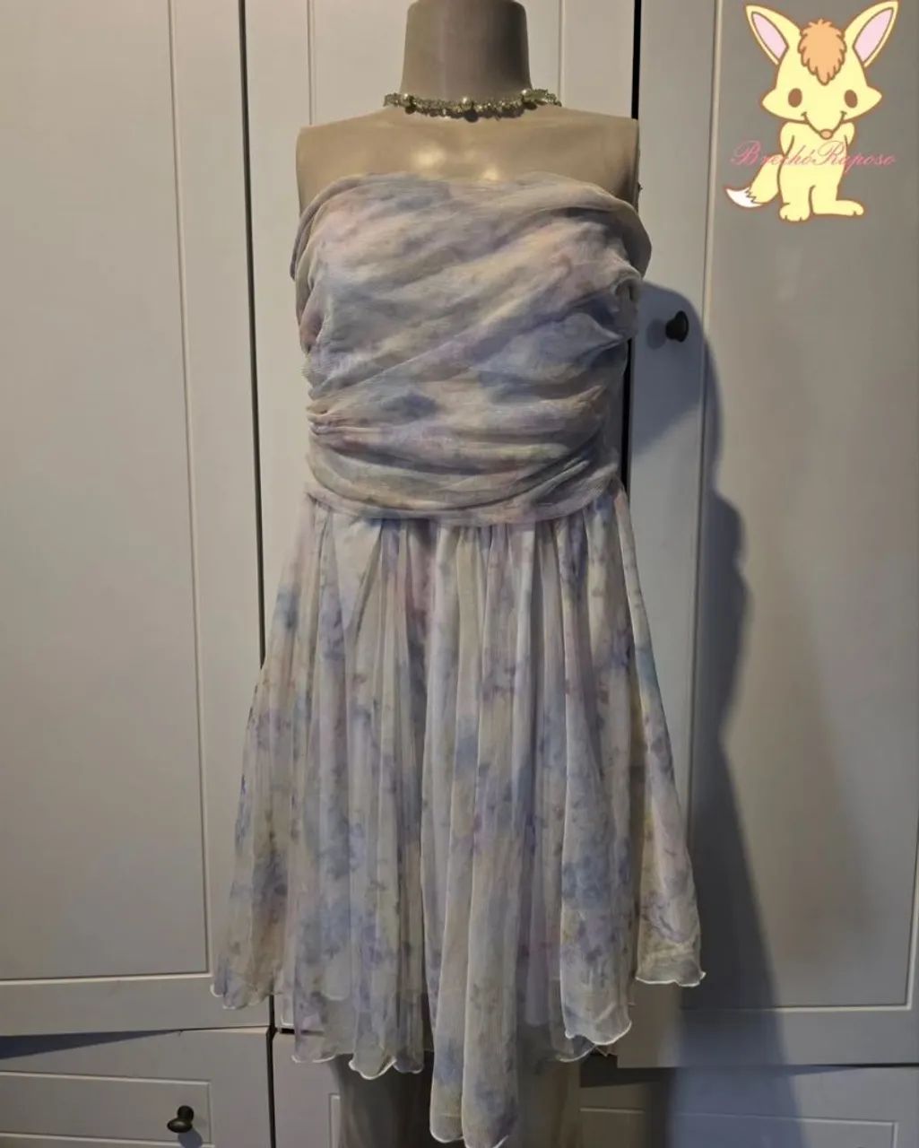 Vestido tomara que caia em tule  - Foto 2