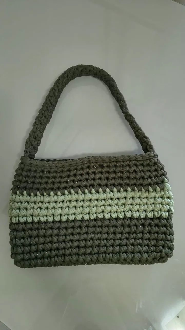 Bolsa de crochê  - Foto 4