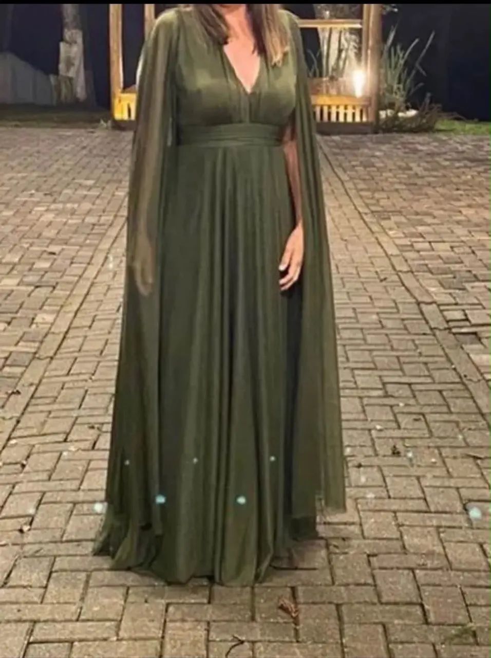 Vestido de festa verde  - Foto 3