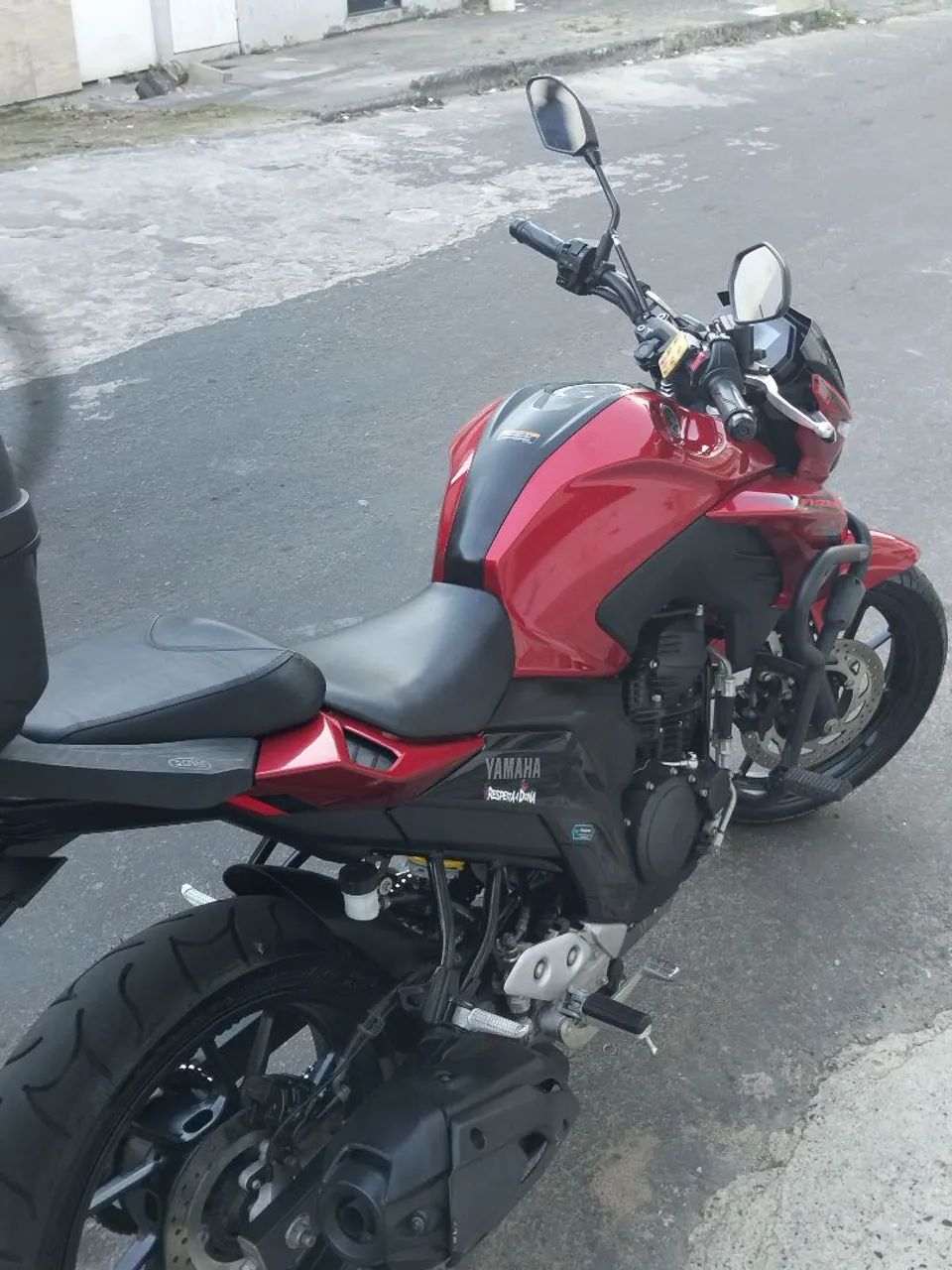 Fazer 250c vermelha  - Foto 2