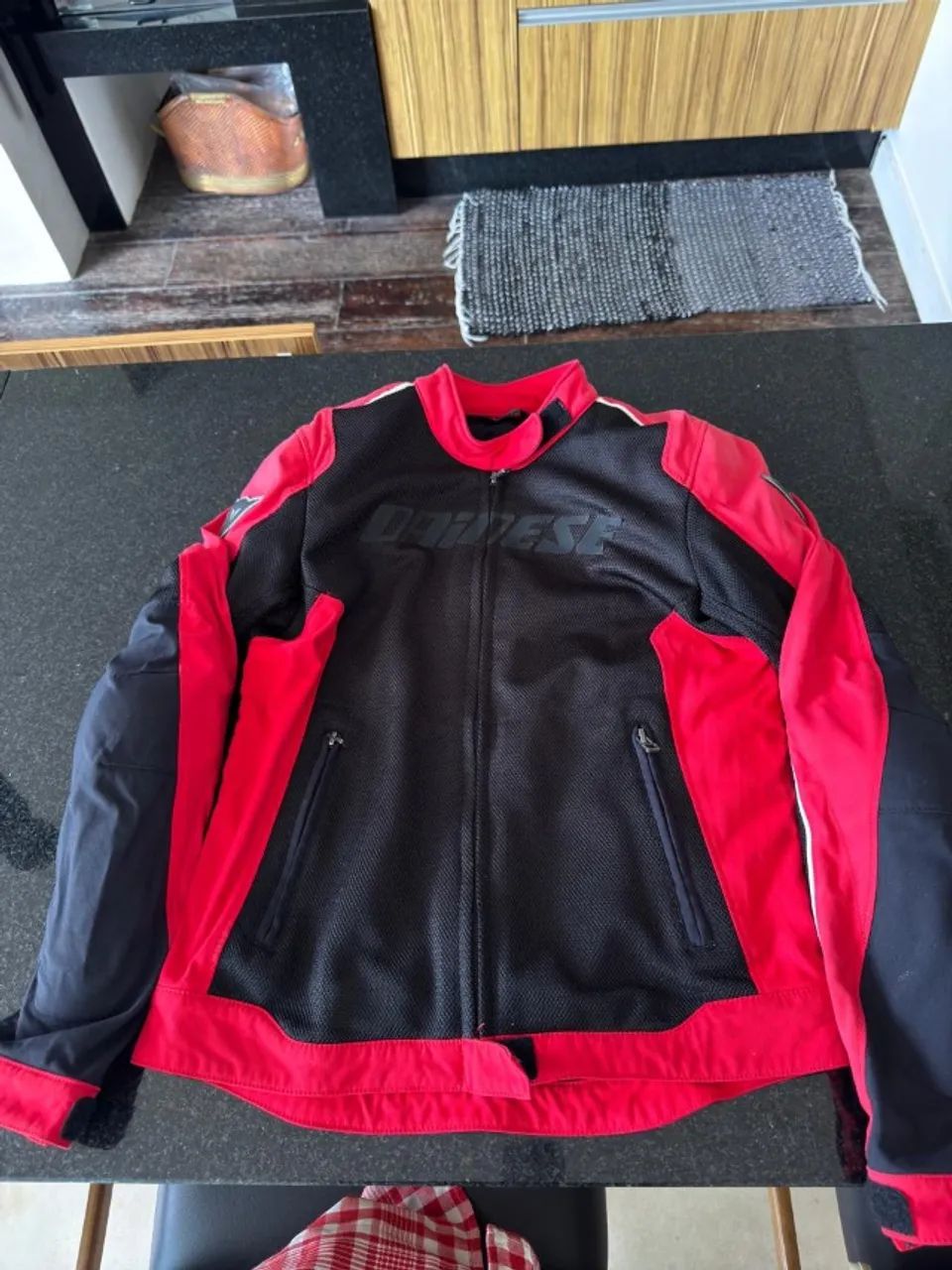 Jaqueta Dainese Hydraflux Air D-Dry Preto/Vermelho Tam P - Foto 2
