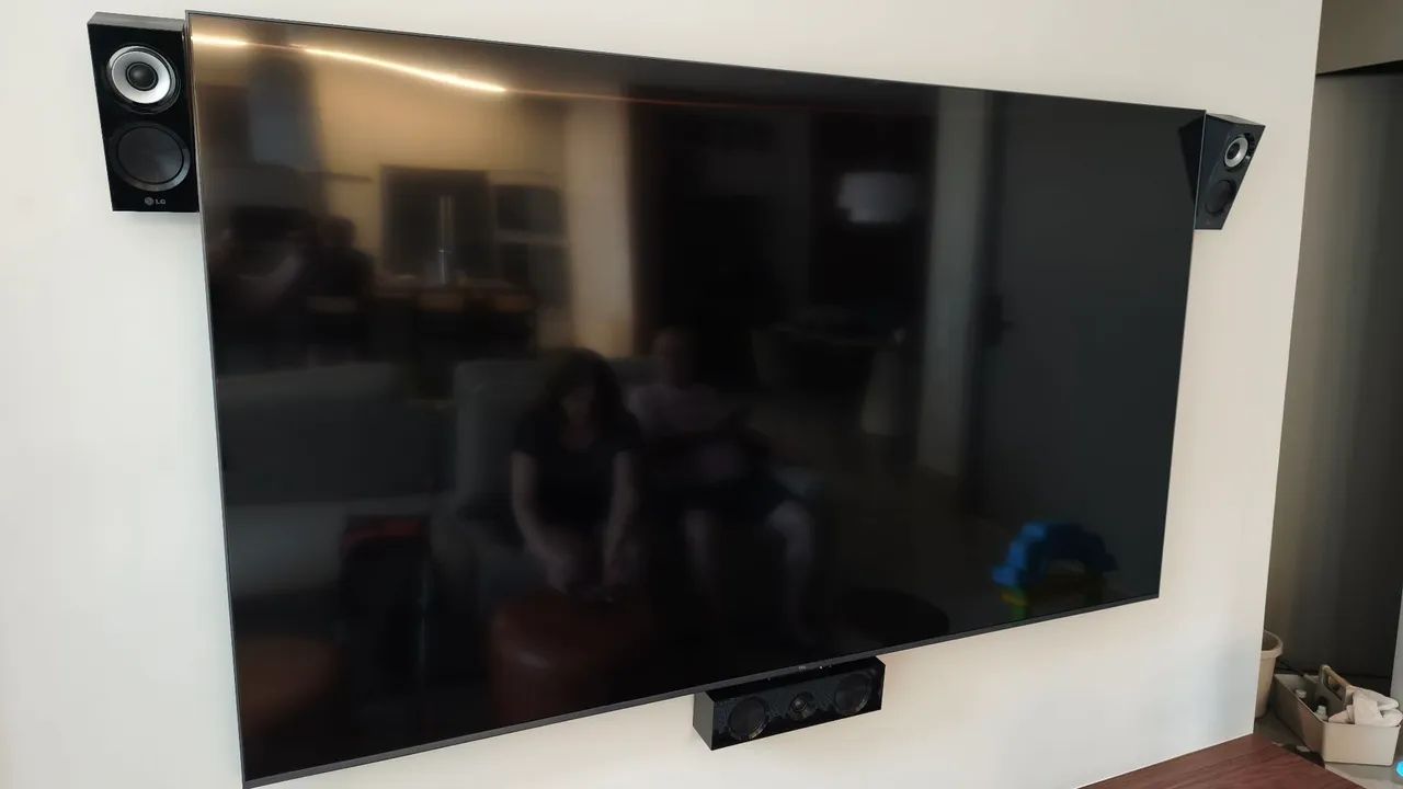 Tv mini led TCL c6k 75 polegadas. Novíssima. Pouquíssimo uso.  - Foto 2