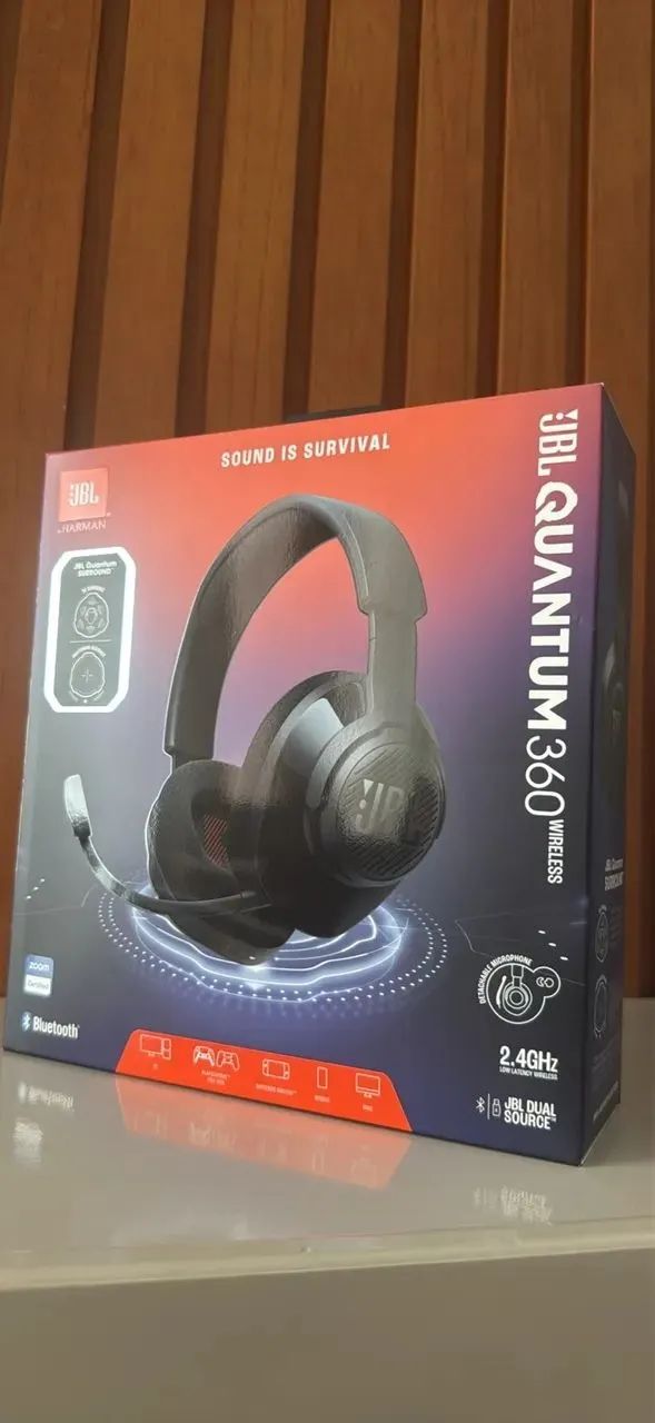 Headset JBL Gamer Quantum 360 Wireless - Foto 2
