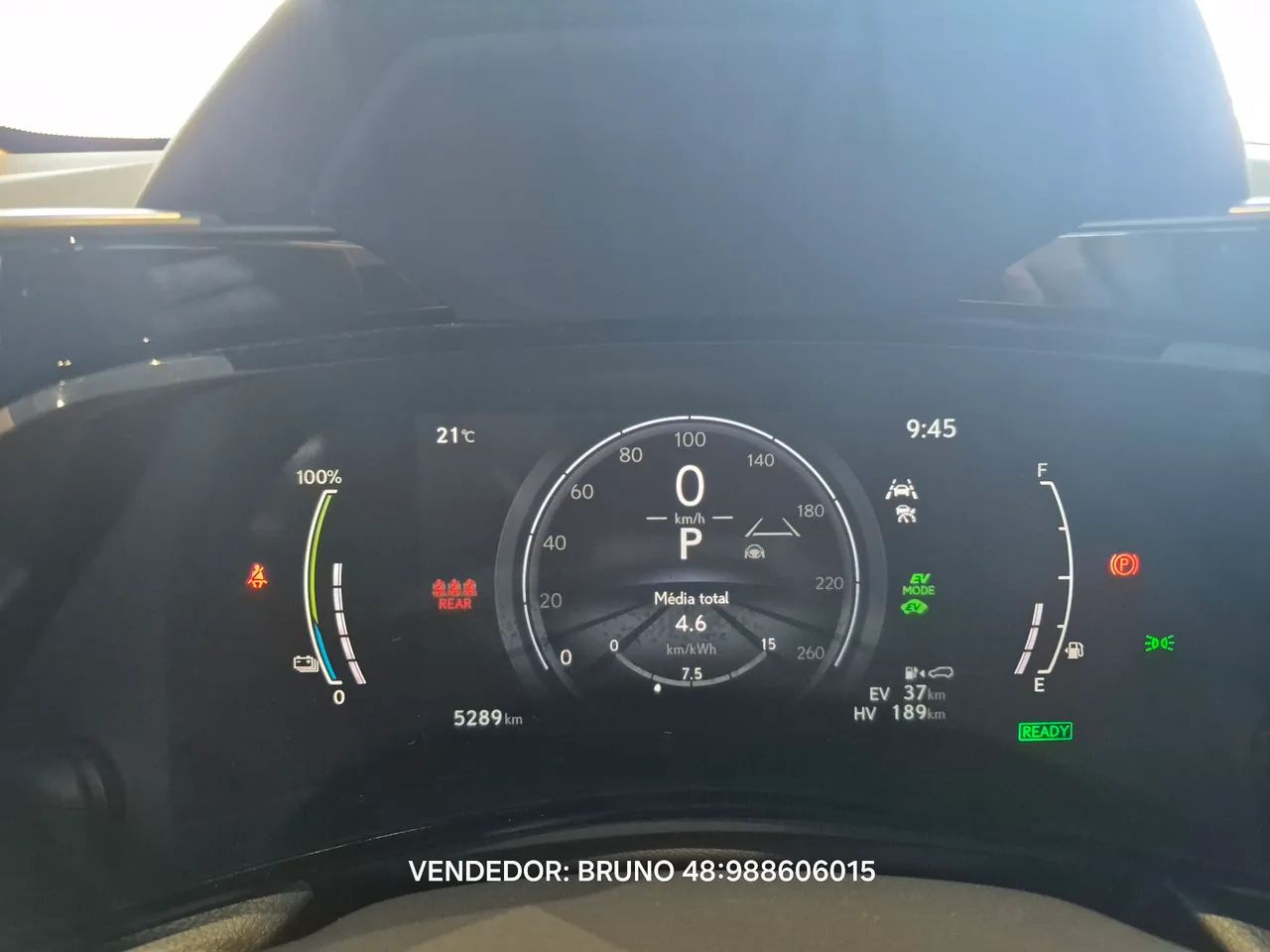Lexus NX-450h+ AWD 2.5 16V Aut. (Híbrido), foto 12 de 15