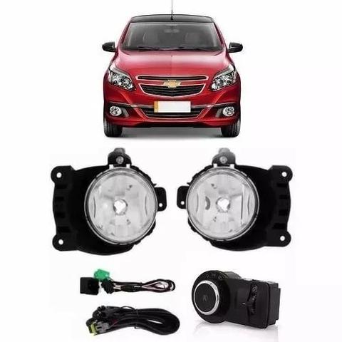 Kit Farol Milha Auxiliar Neblina Agile 2014 2015 2016