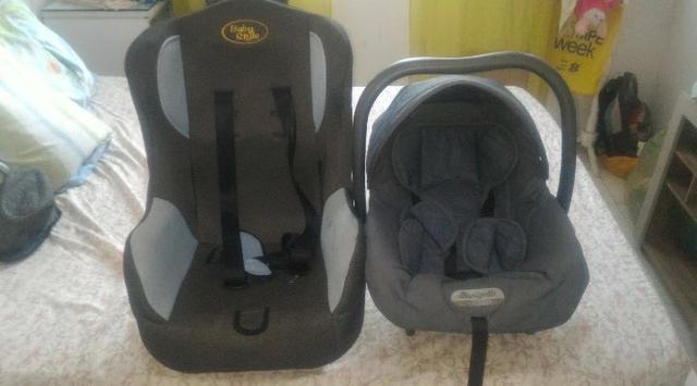 Vendo cadeirinha de criança pra veículo e um bebê conforto - Foto 4