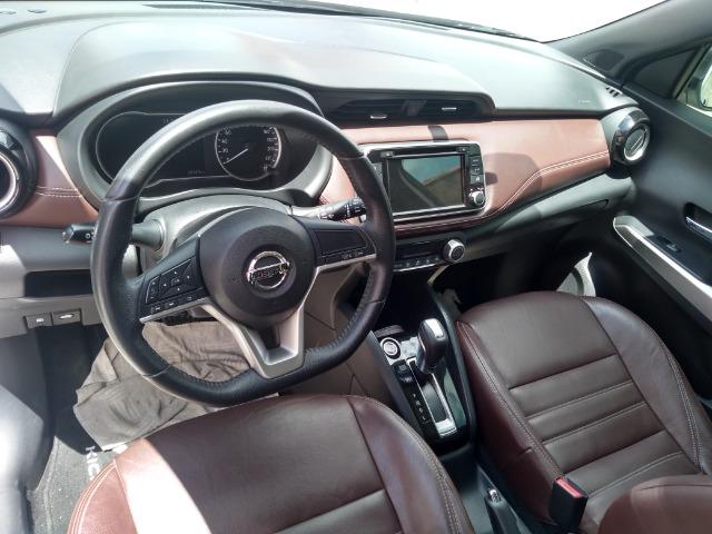 Nissan Kicks 2018 SL 1.6/16 - Branco com teto Preto, top/completo - Foto 5