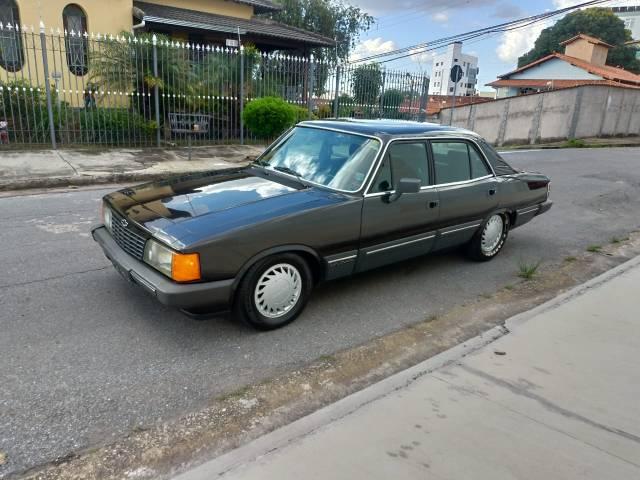 Opala diplomata 1988 completo carro placa preta leia discrição - Foto 5