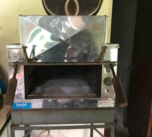 Forno de pedra refratária elétrico para pizza - Foto 2