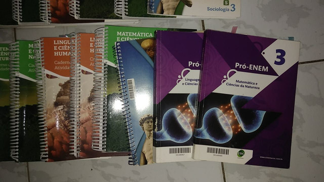Material ENEM COC NOVOS para vender logo - Foto 5