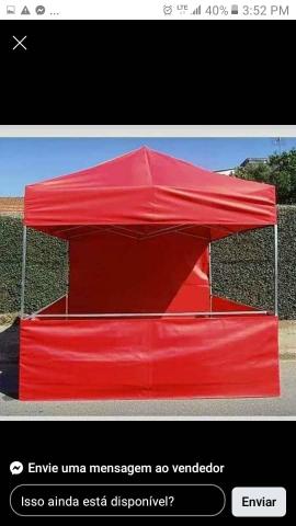Tenda sanfonada com garantia e velcro grátis - Foto 2