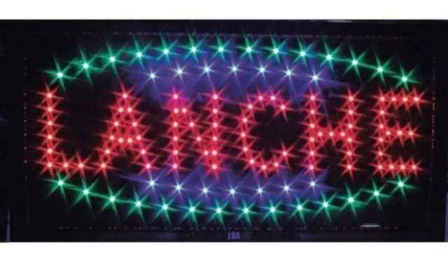 Placa Letreiro de Led Escrito "Bar" - Foto 2