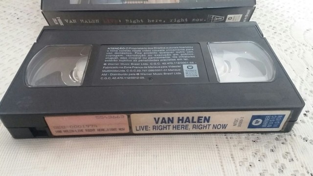 Van Halen - Live: Right here, right now - FITA VHS<br> - Foto 4