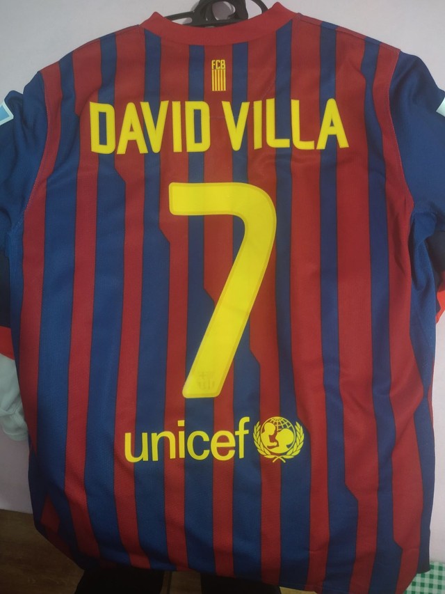 Camisa Barcelona David Villa  - Foto 2