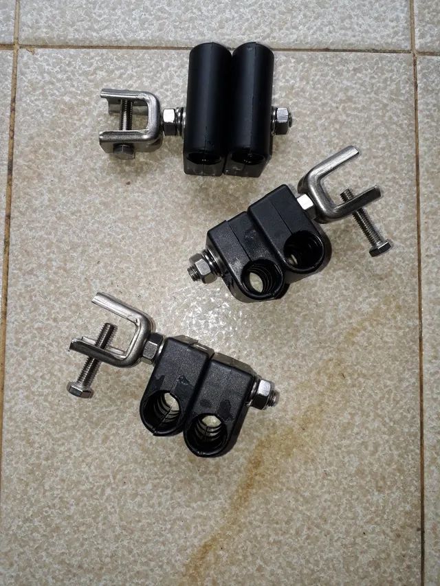 Suportes de Passagem, Organizadores e Ancoragem, para Cabos e Fios elétricos. - Foto 3