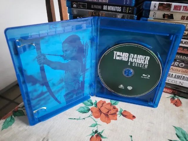 Bluray Steelbook Lara Croft Tomb Raider - A Origem Da Vida