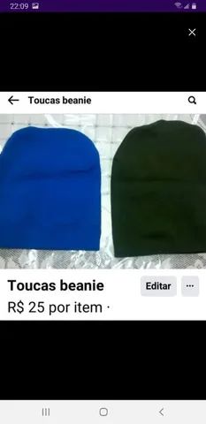 Toucas, camisa e bermudas 