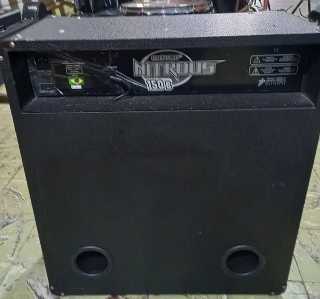 Amplificador Nitrus 15B Para contra baixo na Musical Brother  - Foto 3