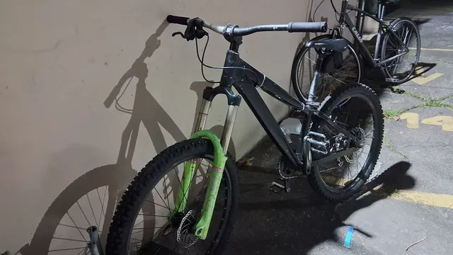 Bike gios frs suspensão rst storm 180mm grau ou downhill