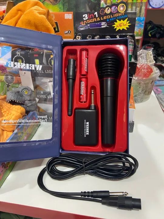 Promoção microfone sem fio 