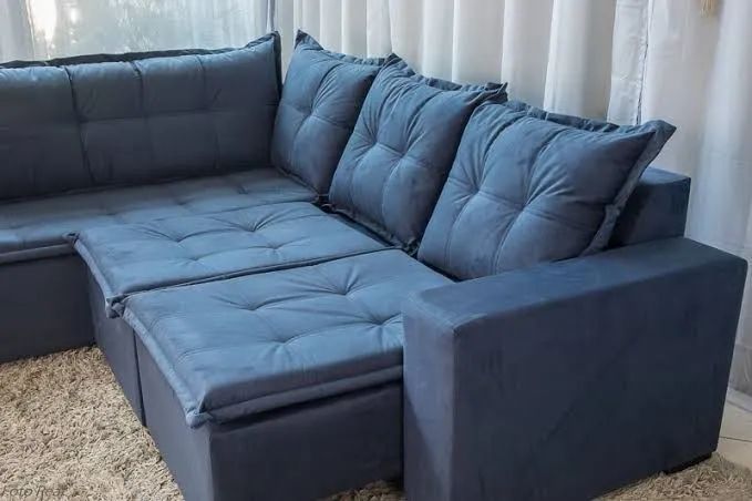 Sofá Retrátil de Canto @BHden64842832858242120