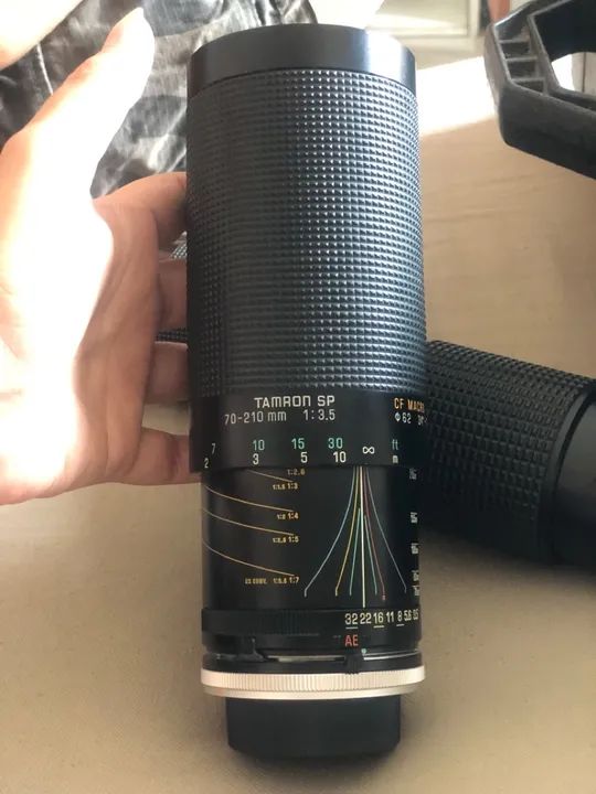Lente Tamron adaptall 70-210 - Foto 6
