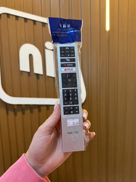 Controle Remoto AOC c/ Botão Netflix