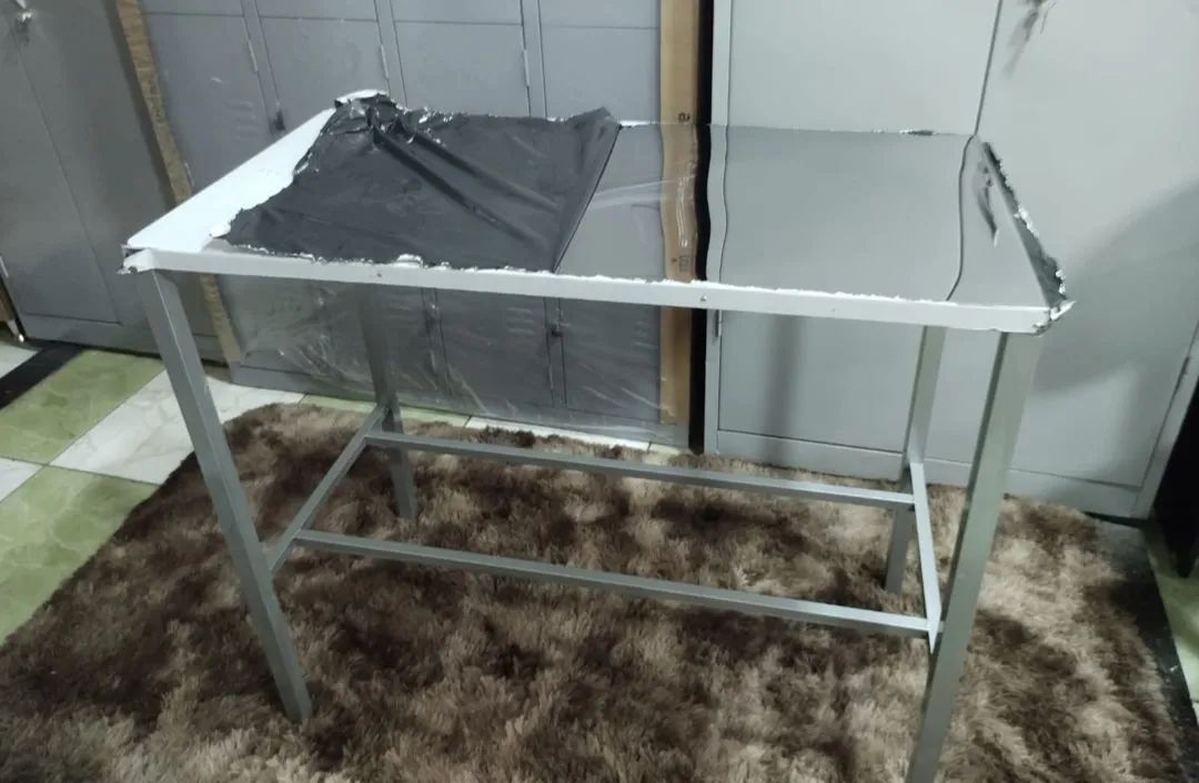 Mesa industrial inox / 90 cm - Foto 2