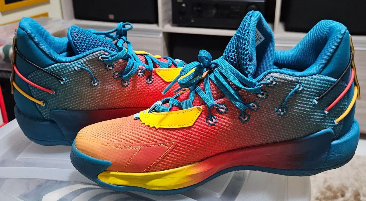 Tênis Adidas Dame 7 GCA 'Avatar' FZ4409 - Foto 4