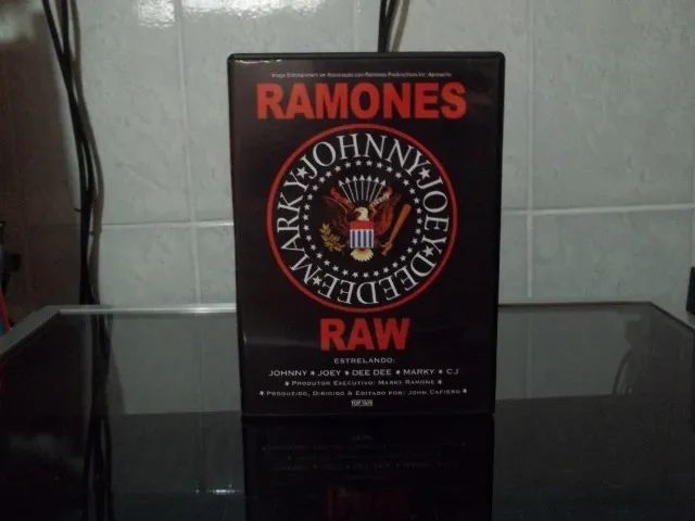 DVD Ramones-RaW (Com 5 Horas de Material)-DVD Raro e fora de Catálogo