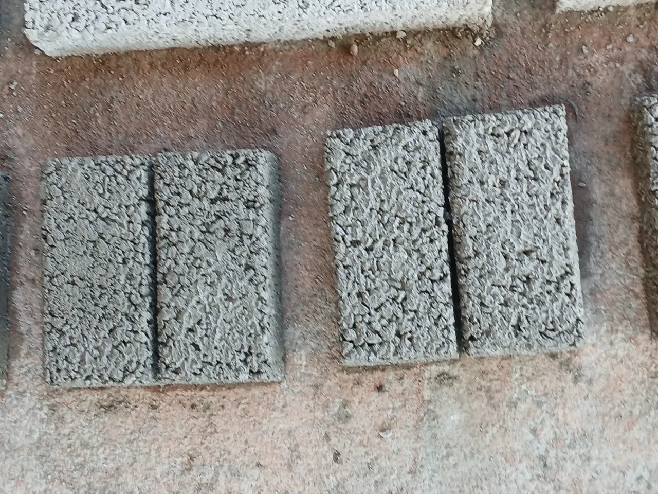 Piso intertravado tipo drenante