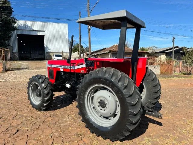 Trator Massey Ferguson MF 283 4x4 2000 Motor Novo - Foto 4