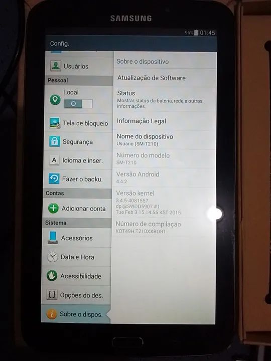 Tablet 7 polegadas Galaxy TAB 3 - Foto 2