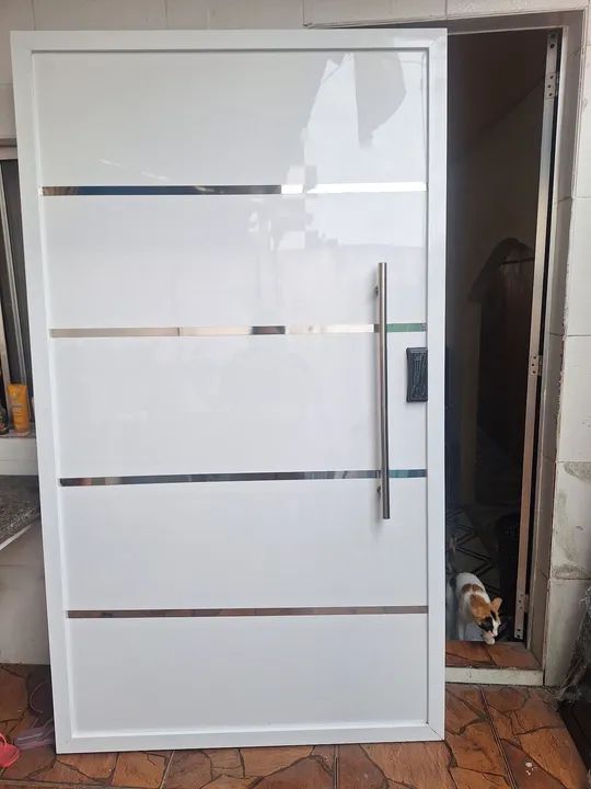 Portas de Alumínio - Novas - Foto 5