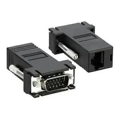 Adaptador Extensor VGA macho X RJ45 Via cabo de Rede até 30 metros  - Foto 3
