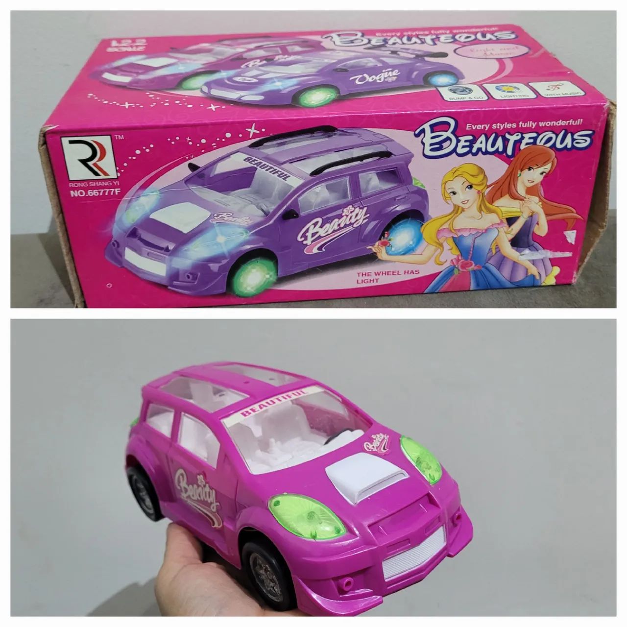 Carrinho a pilha