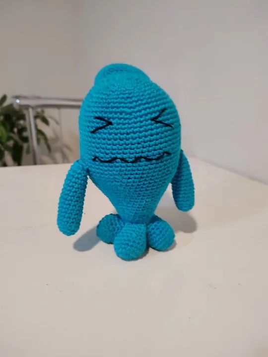 Wobbuffet pokemon crochê 