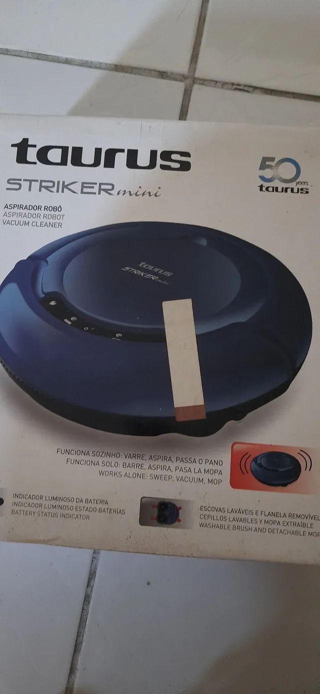 Robo aspirador taurus para retirar peças 