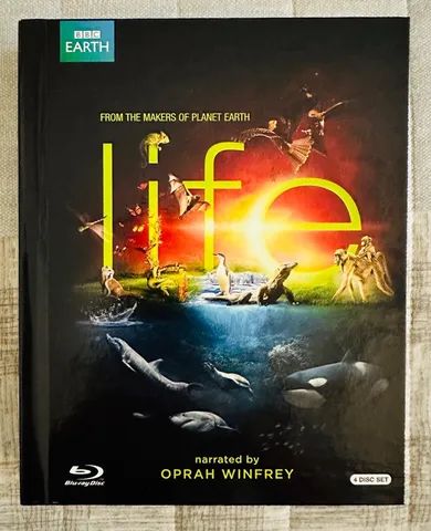 Blu-Ray Life,4 Cds, BBC Earth, Importado.
