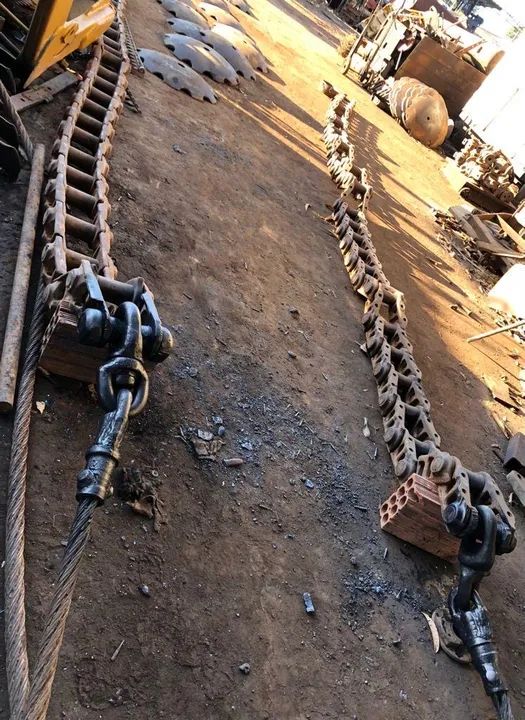 Triângulo desbravador agrícola trilho de ferro e link - Foto 3