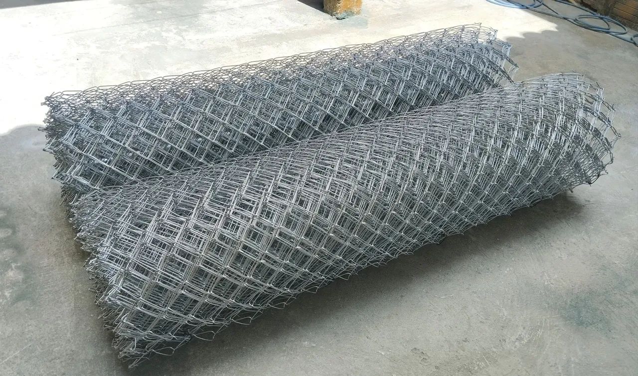 Tela de arame galvanizada / Tela alambrado revestido / Tela de arame revestido encapado  - Foto 5