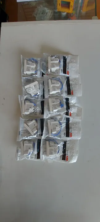Interruptor Simples c/ Led 10A x 250V (BRANCO) - 10 peças