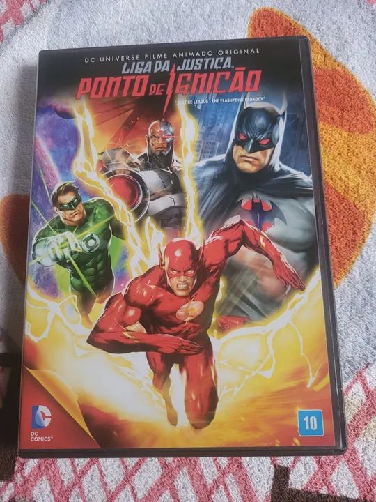DVD Liga da Justiça - Ponto de Ignição (Flashpoint Paradox)