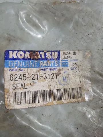 Komatsu QSK23 retentor dianteiro motor novo original 6245213121 - Foto 4