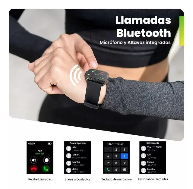 Relógio Smartwatch Amazfit Pop 3s Amoled E Monitor Cardíaco Caixa Preto Pulseira Preto  - Foto 5