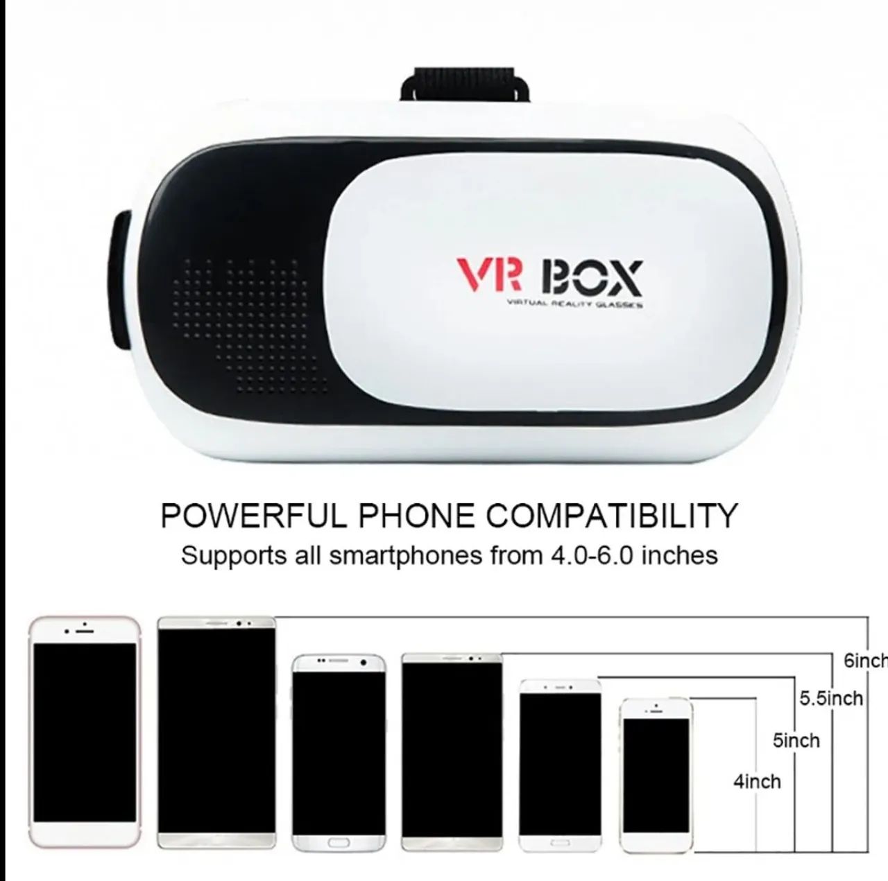 Óculos de Realidade Virtual VR BOX - 720° - Foto 3